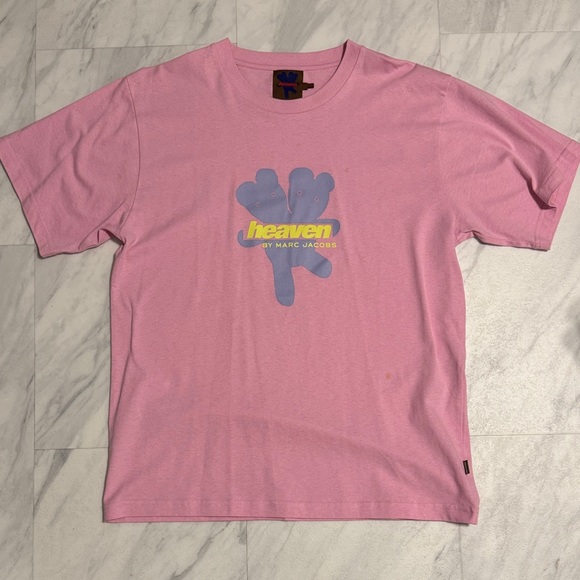 Marc Jacobs Pink Graphic Tee - Picture 1 of 2